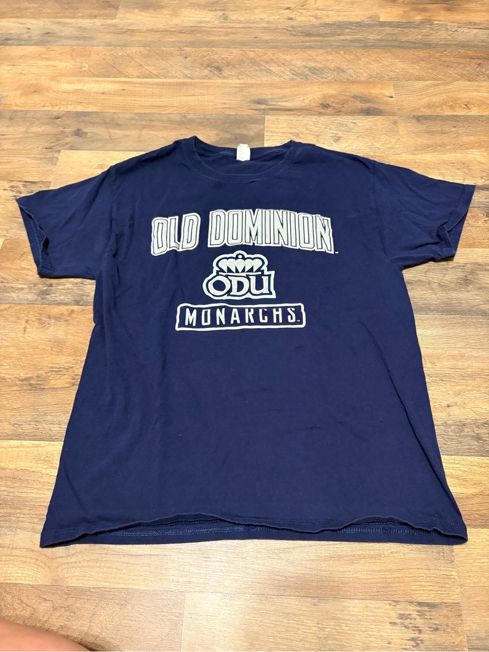 Old Dominion University ODU Monarchs Navy Graphic T-Shirt Adult Medium